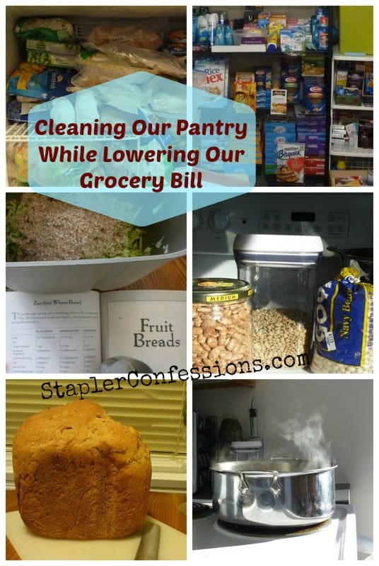 Cleaning Our Pantry While Lowering Our Grocery Bill