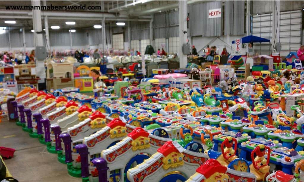 Get some of the most popular baby toys for 70% off at a local consignment sale.