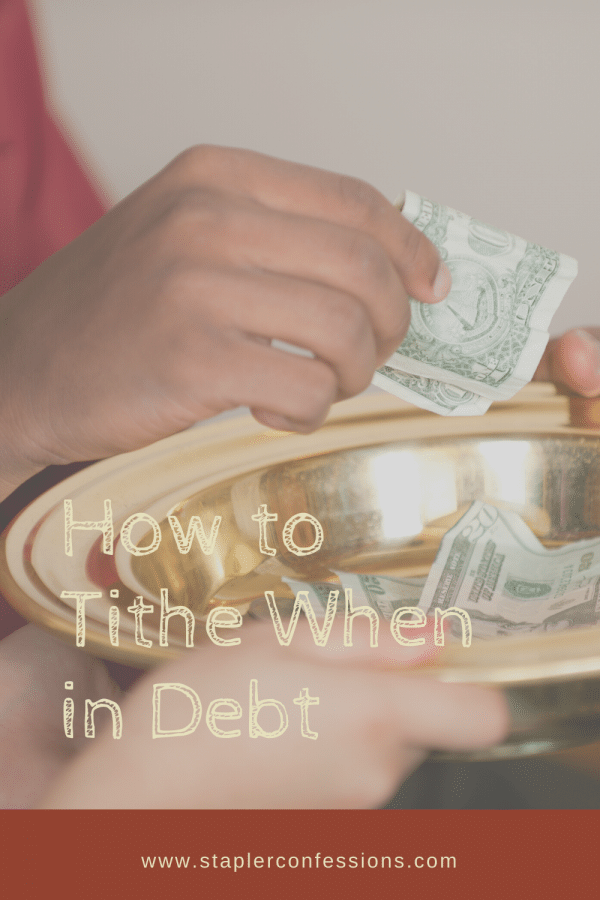 How to Tithe When in Debt