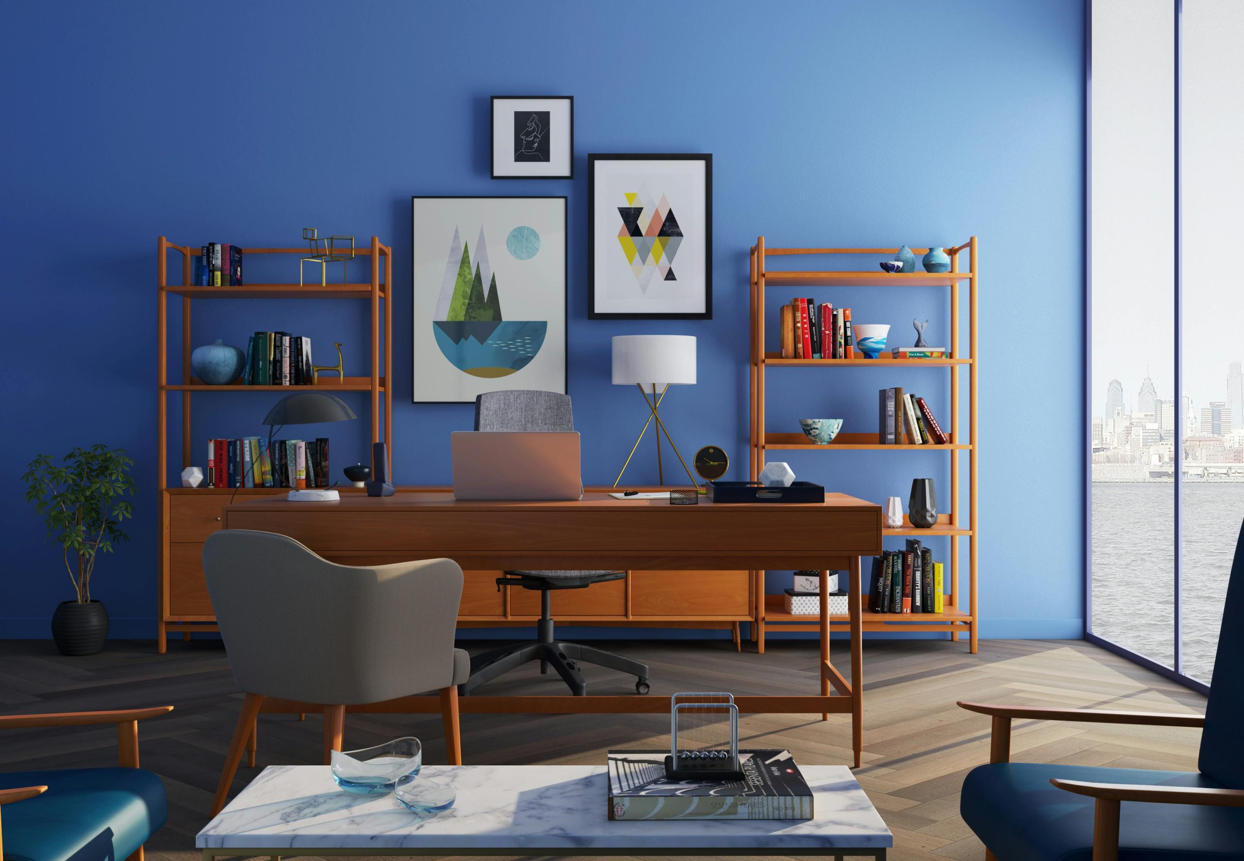 Here’s How to Make Your Home Office Like a Real Office for Less Money Than You Think